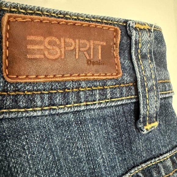 Esprit Denim - Wide Leg Dark Wash Jeans - Size W33/L32 - Picture 2 of 16